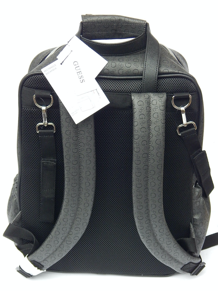 GUESS LOTTIE TRAVEL X-LARGE BACKPACK BAG COAL LOGO AUTHENTIC  display picture 1