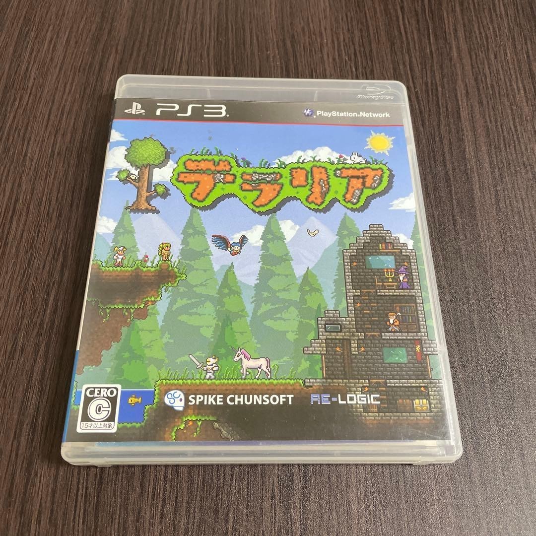 Terraria PS3 PlayStation3 Sony Used Tested Japanese ver with Case good condition
