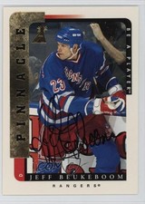 1996-97 Pinnacle Be A Player Auto Jeff Beukeboom #158 Auto qh5