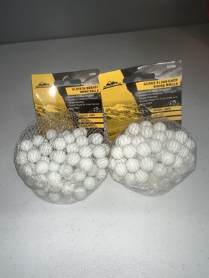 Ridgeline, Glass SLING SHOT AMMO, Glass Slingshot Ammo, 200 Count, 1/2'' Diameter
