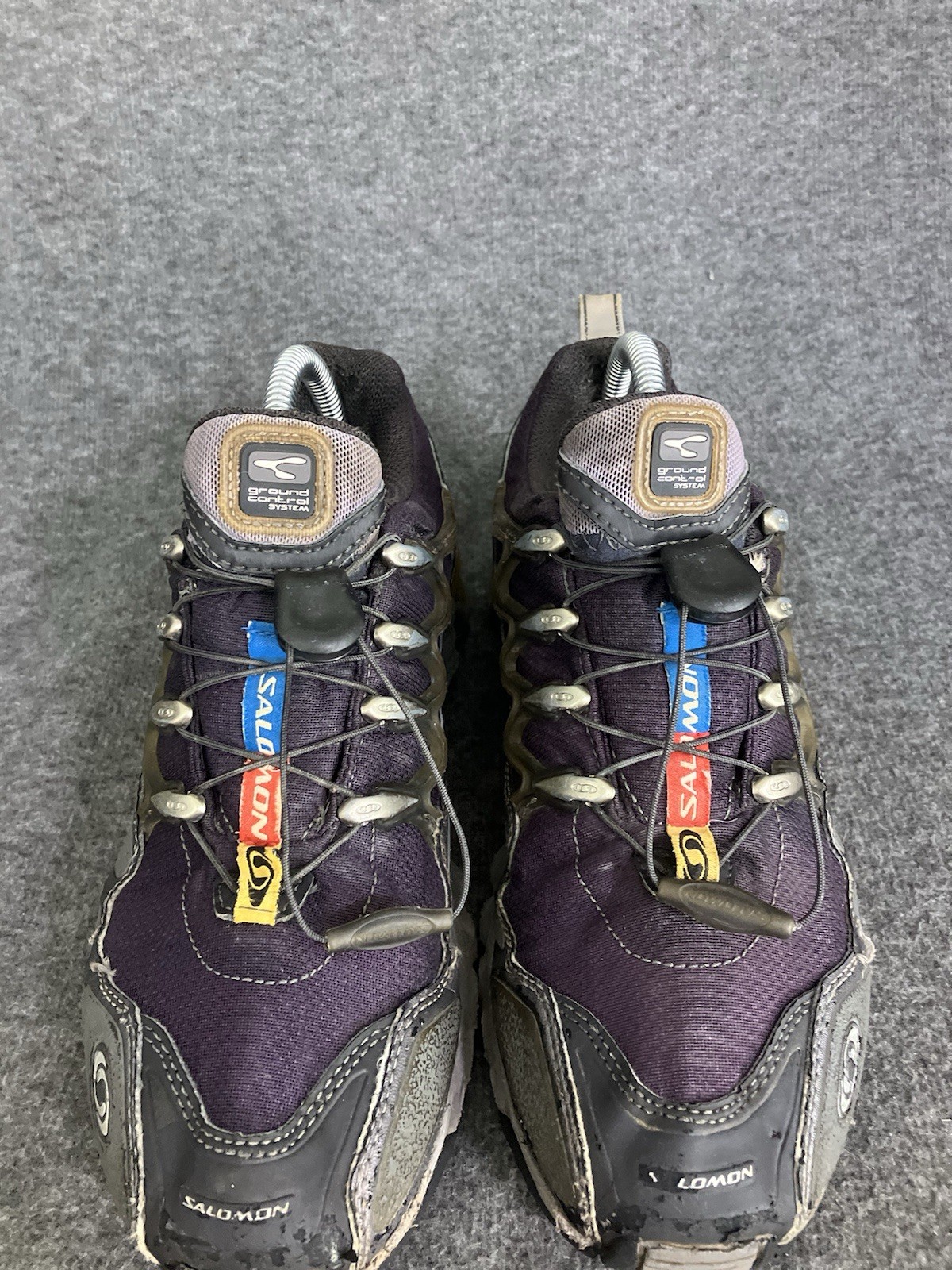 Scarpe Vintage Y2K Salomon XCR Goretex Uomo 8.5 Cyber Gorpcore Streetwear EMISSIONI