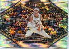 2024 Panini Select WNBA ARIKE OGUNBOWALE #1 SNAPSHOTS SILVER FLASH PRIZM