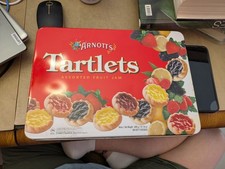 Tartaletas Arnott"S Surtidas Mermelada de Frutas Coleccionistas Lata