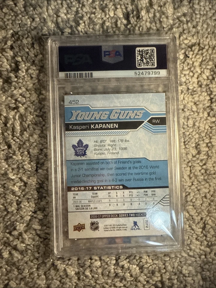 Young Guns Kasperi Kapanen PSA 10 - Image 2 of 2