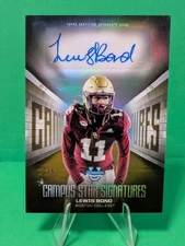 2025 Bowman Chrome University Lewis Bond Campus Star Signatures #/50 #CSS-LB