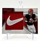 2025 Panini Immaculate Michael Penix Jr Insignias Nike Patch /5 Falcons
