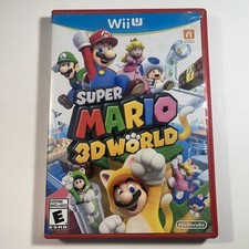 Super Mario 3D World (Nintendo Wii U, 2013) CIB Complete