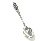 VNTG Sterling Silver "Silver Iris" International Sterling Demitasse Spoon 15.15g