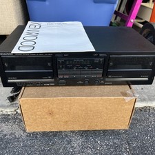 Kenwood KX-79CW Stereo Double Cassette Player Recorder Deck
