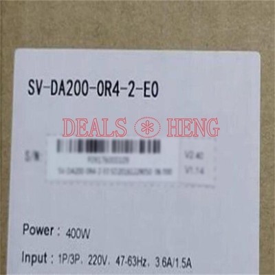 1PCS INVT SV-DA200-0R4-2-E0 Servo Driver NEW *cm
