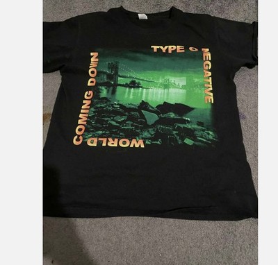 Type O Negative World Coming Down black Reprint t shirt Short sleeve