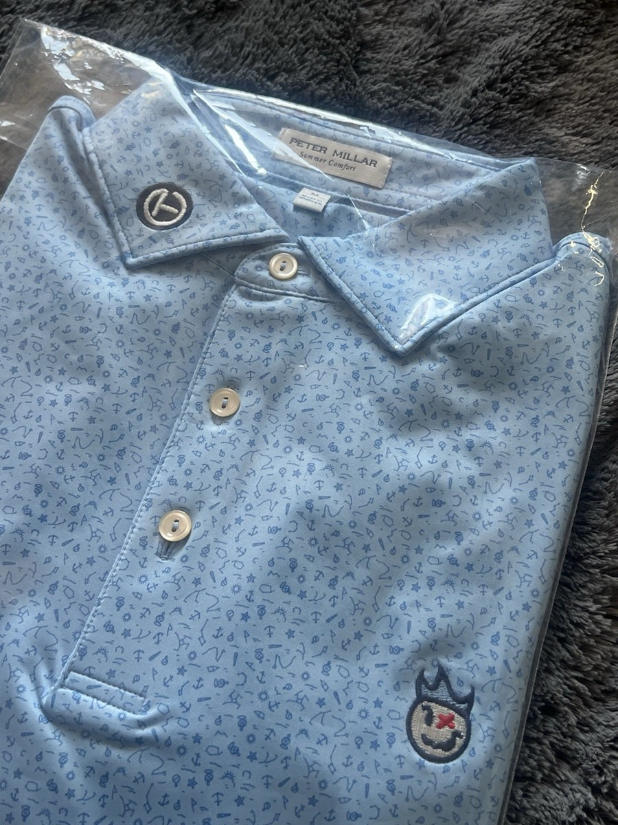 New Scotty Cameron x Peter Millar “Hot Head Harry” Polo | Medium