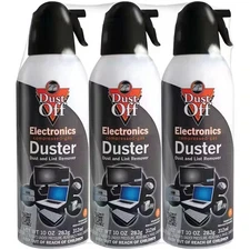 3 PACK COMPRESSED AIR DUSTER 10oz – Falcon Dust-Off Spray Cleaner for Electronic