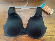 New Warner's Black  Convertible Underwire RA4411A Bra 34C  RP$42
