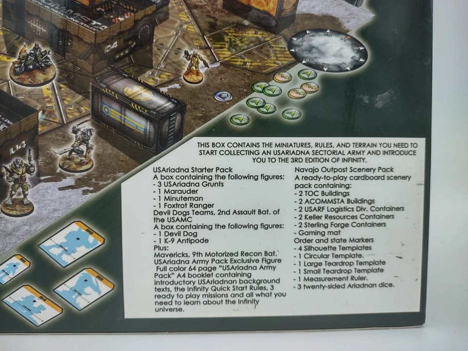 Infinity, US ARIADNA RANER FORCE Edición Especial Caja Set, Corvus Belli Foto 3 de 4