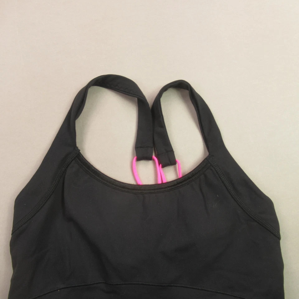 Oakley 衬衫女式小号无袖套衫上衣黑色轻便 — 第 3/4 张图片