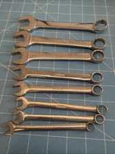SNAP ON OEX 8PC SHORT SAE COMBINTION WRENCH SET