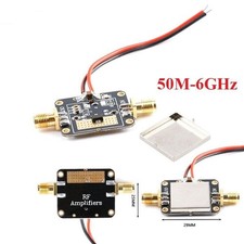 RF Amplifier Module 50M-6GHz Low Noise Medium Power Frequency Radio Amp Board m