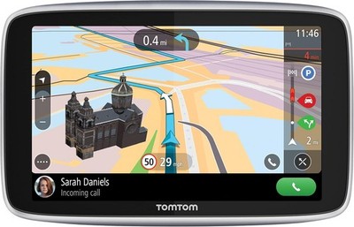 TomTom Car Sat Nav GOPremium 5 Inch with Traffic Congestion Handsfree Calling