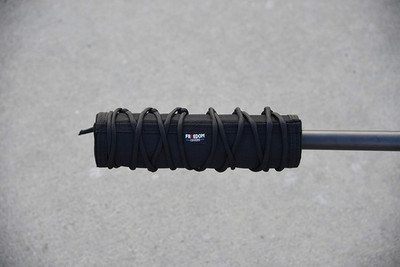 High Temp 9'' Suppressor Cover - Black for Silencerco, Dead Air, CGS