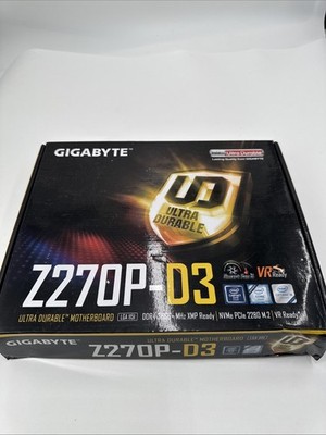 Gigabyte Z270P-D3 LGA 1151 ATX Motherboard for Intel 7th 6th Gen i7 i5 i3