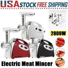 2800W WinHolder Commercial Electric Meat Grinder Sausage Maker Mincer Stuffer