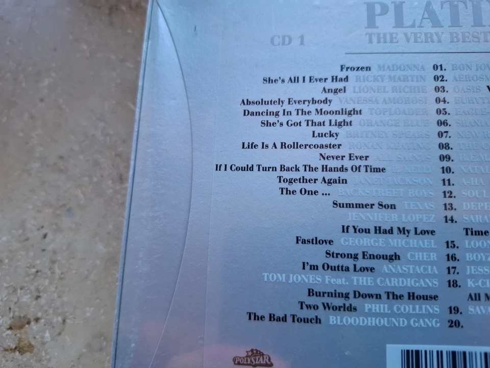 DCD Box - Various - PLATIN 1 - The very best of (1980-2000) - NEU & OVP - Bild 4 von 4