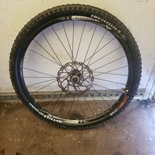 26" front Black Wheel Alexrims 559x19 Tire Mountain Bike