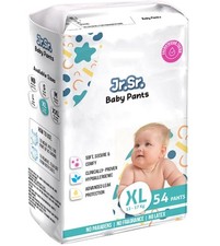 Baby Diaper Pants | Extra Large (XL) Size (12-17 kg), 54 Count | Pack of 1 0.40 per nappy