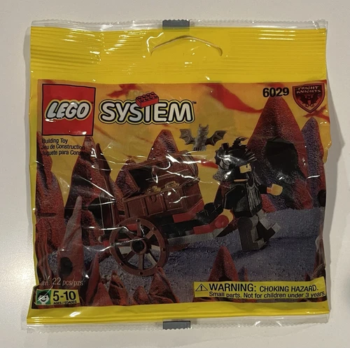 Sealed LEGO Castle Fright Knights Treasure Guard 6029 (Vintage)