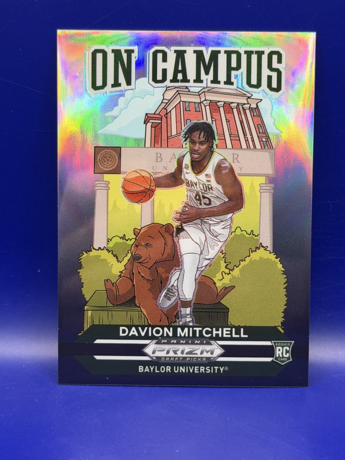 2021-22 Panini Prizm Draft Picks Davion Mitchell On Campus RC