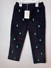 The Beaufort Bonnet Company Sheffield pants corduroy Christmas tree embroidery