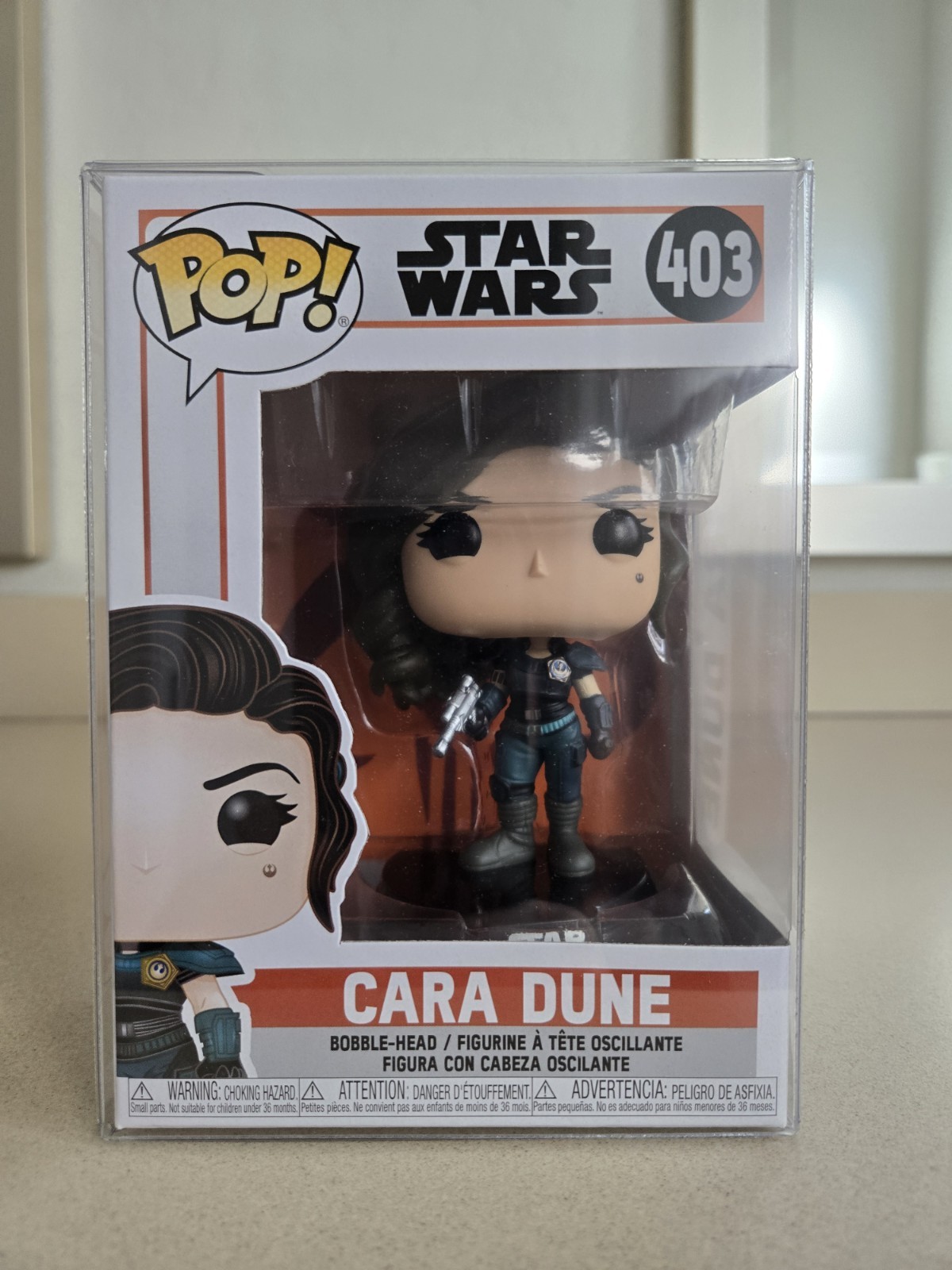 Funko Pop! Star Wars The Mandalorian Cara Dune Gina Carano Pop #403