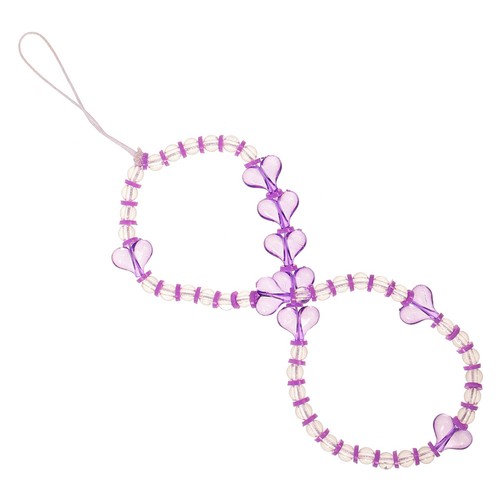 Mobile Phone Chain Rope Universal Lanyard Beaded Strap Cute Cell - 第 1/10 張圖片