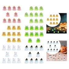 10pcs Luminous Mini Figures Micro Landscape Ornaments Collection Gift Display