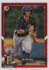 2018 Bowman Draft Red 2/5 Cal Mitchell #BD-45 0b4t