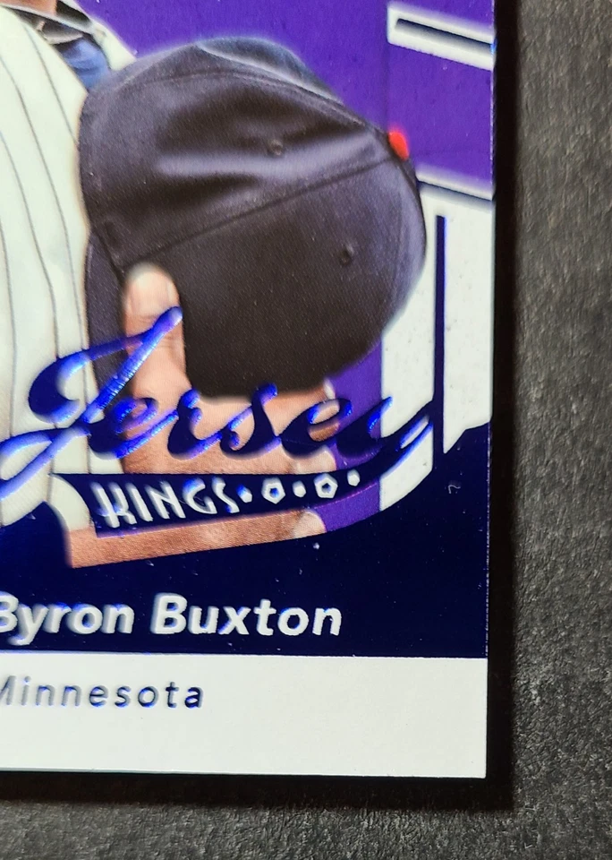2016 Donruss Jersey Kings Byron Buxton MEM #JK-BB Minnesota Twins - Image 4 of 4