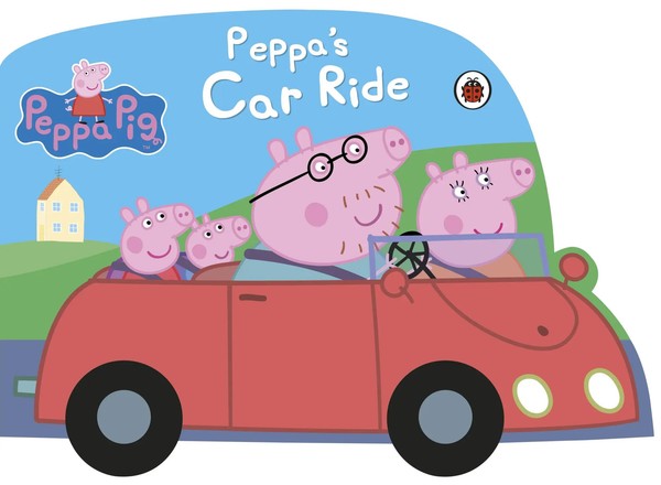 Peppa Pig: Peppa's Car Ride | Peppa Pig | Englisch | Peppa Pig | Papp-Bilderbuch-image