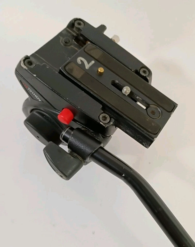 Mini cabezal de foto de video fluido Manfrotto Pro 701HDV Foto 4 de 4