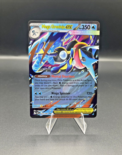 Mega Greninja ex 22/86 Double Rare Pokemon Chaos Rising ME04 NM+