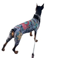Playfulness Tattooed Pet Shirt Soft Cloth Costume Lovely Animal Tattooed