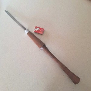 3/8" Fingernail Bowl Gauge Wood Turning Chisel Tool 