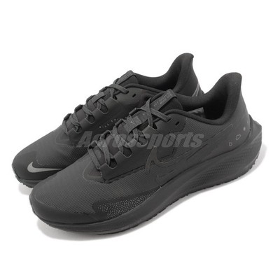 Nike Air Zoom Pegasus 39 Shield Water Repellent Black Men Running 