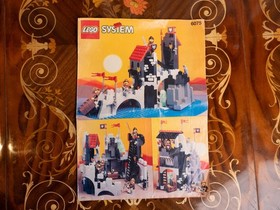 LEGO #6075 Castle Wolfpack Tower 1992 Ghost 100% COMPLETE WITH MANUAL (no box)