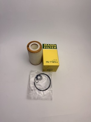 Mercedes Dodge Chrysler Mann Fleece Oil Filter Kit HU718/5x  000 180 26 09 
