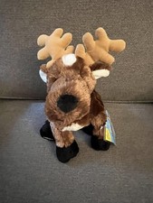 Webkinz Reindeer Plush With Code Sealed Tags Brown Moose Christmas Holiday