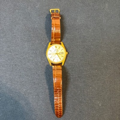 Vintage 1960s Competition II Racing Watch Automatic 17J Day Date   Runs!