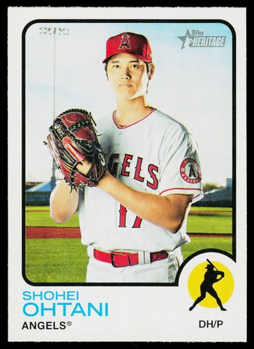 2022 Topps Heritage #150 Shohei Ohtani Nickname Variation