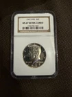 1967 50C 40% SILVER SMS Kennedy Half Dollar, NGC MS67 ULTRA CAMEO RARE