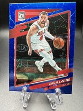 2021-22 Panini Donruss Optic Basketball Blue Velocity Base #105 Zach LaVINE